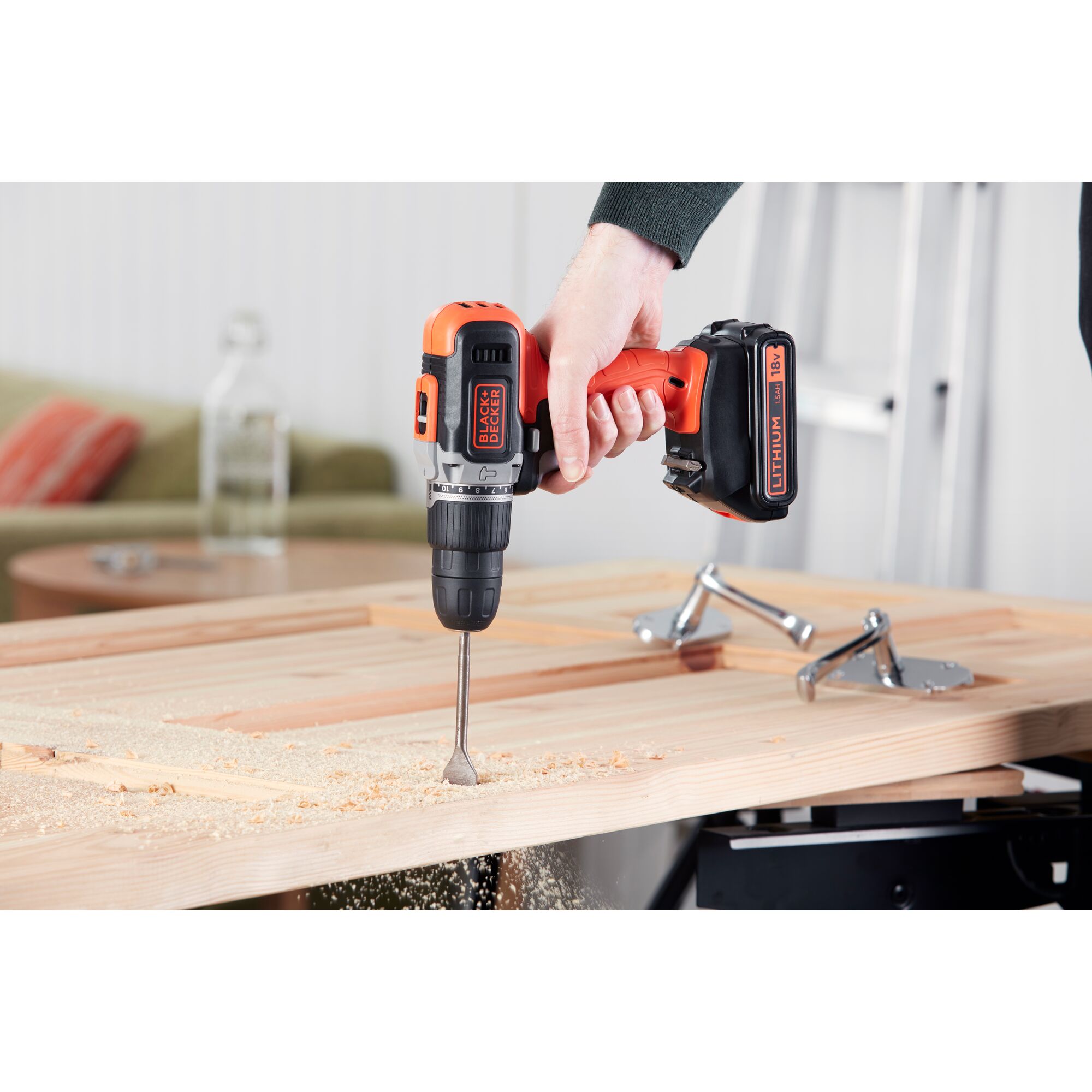 Black and decker rotary best sale hammer drill