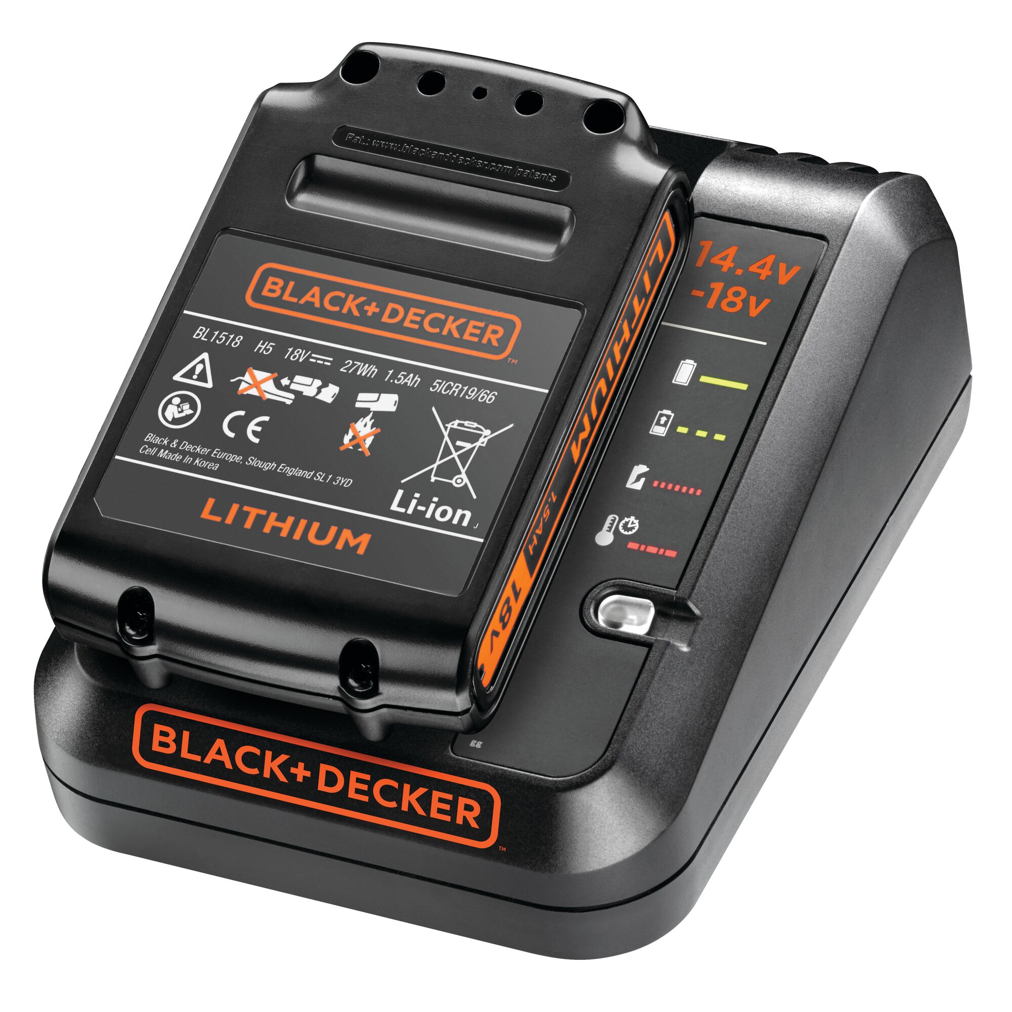 Black and decker drill charger online 18v