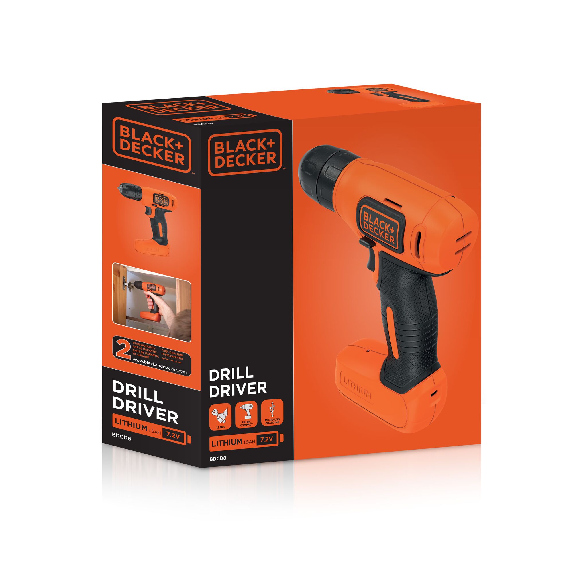 Black and decker 7.2 deals v cordless drill