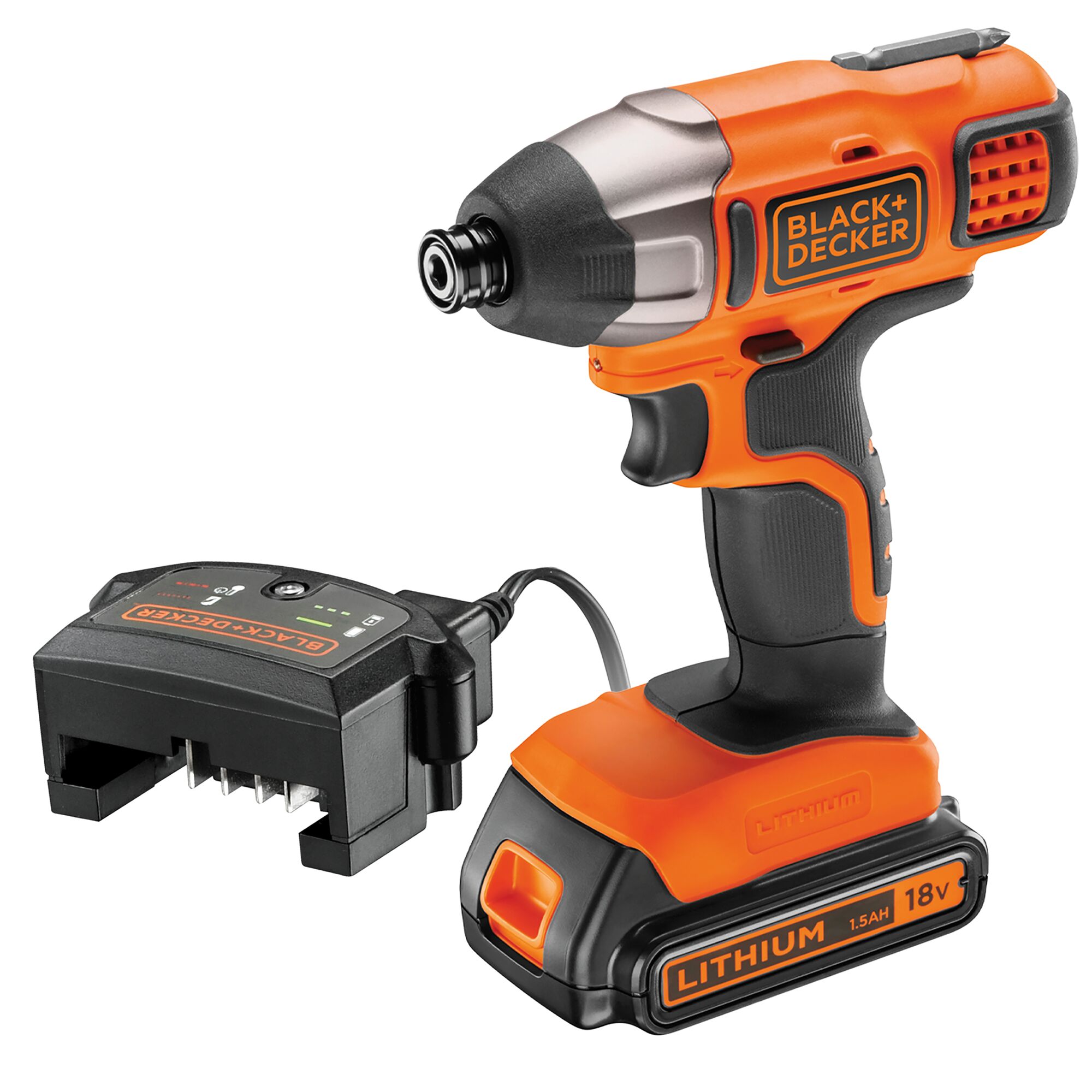 Charger for black best sale and decker drill 18v