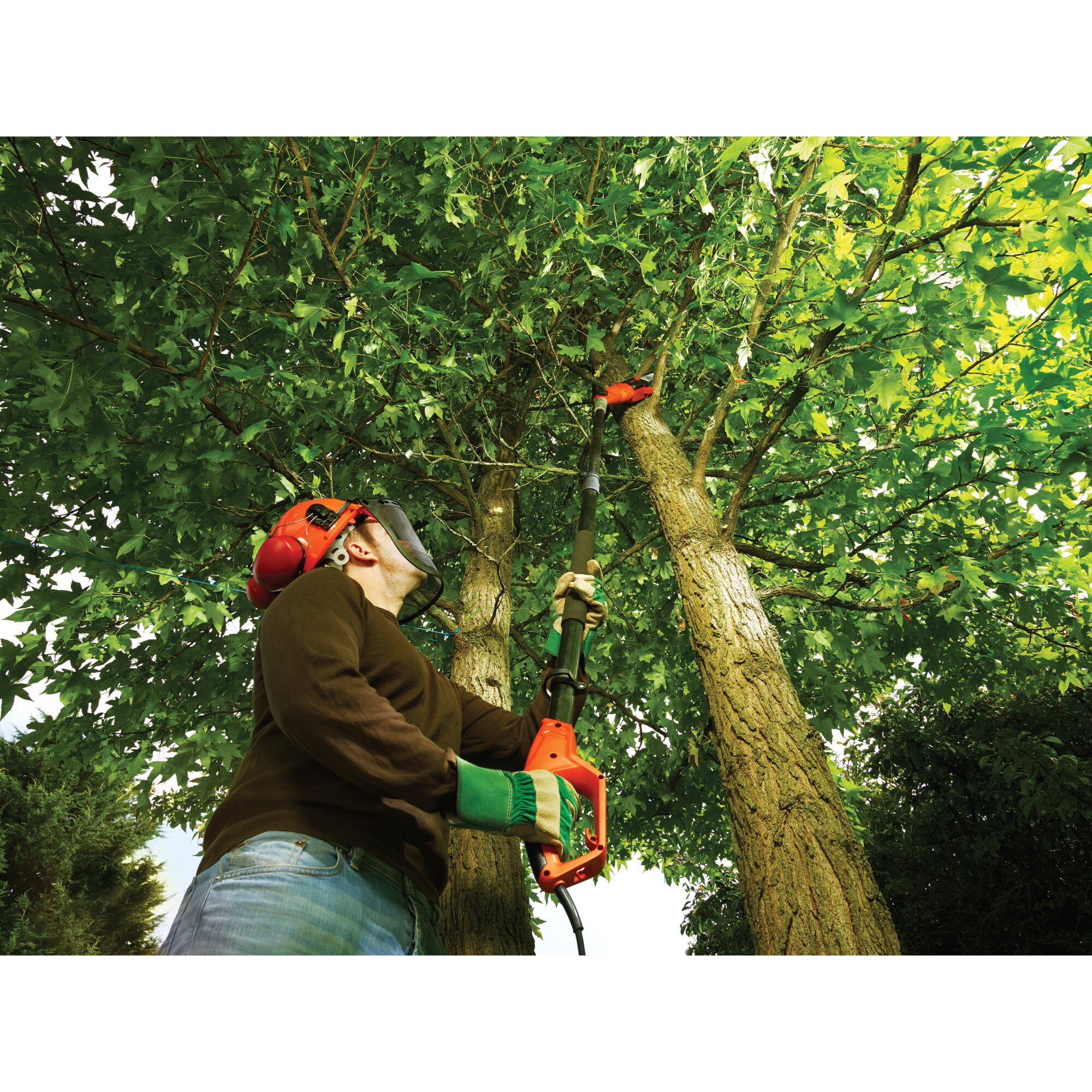 Black and decker electric deals tree trimmer